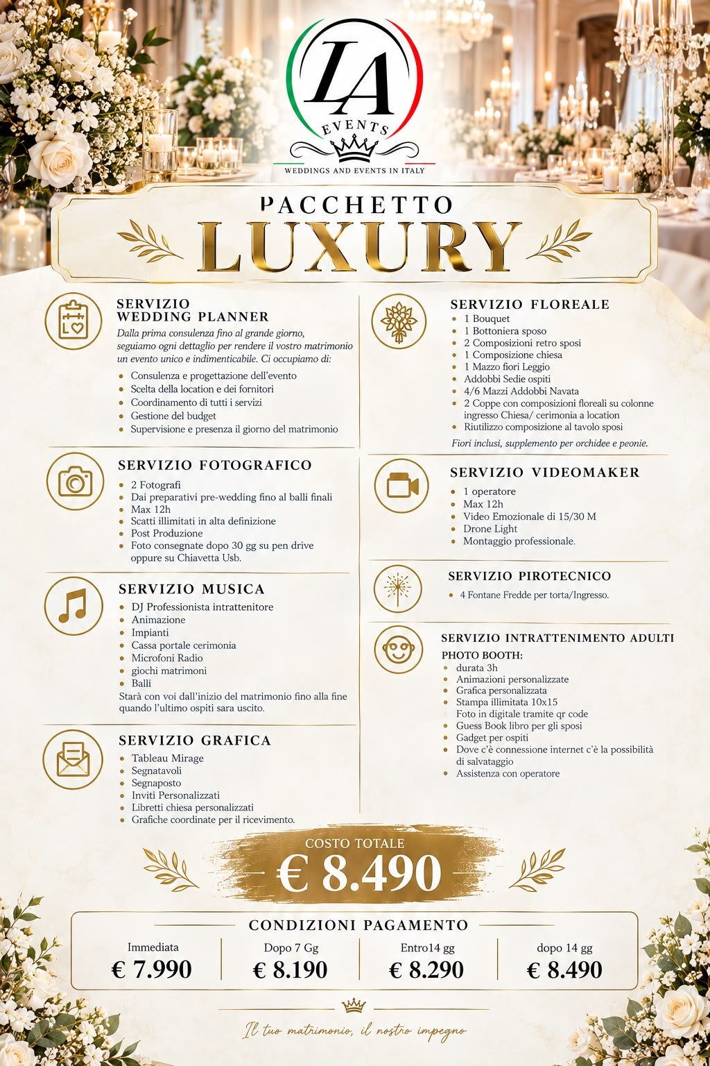 Pacchetto Pacchetto Luxury